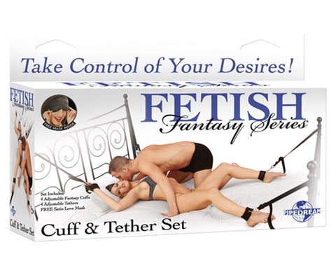 Fetish Fantasy Cuff and Tether Set PD2151-23