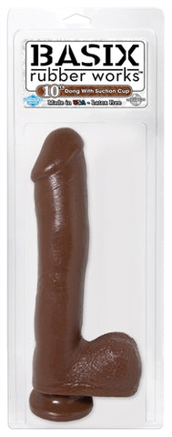 Basix 10in With Suction Brown PD4222-29