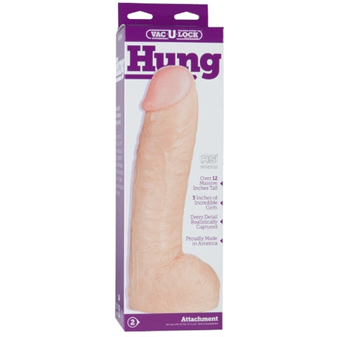 Vac-U-Lock Realistic Hung - White DJ1015-27