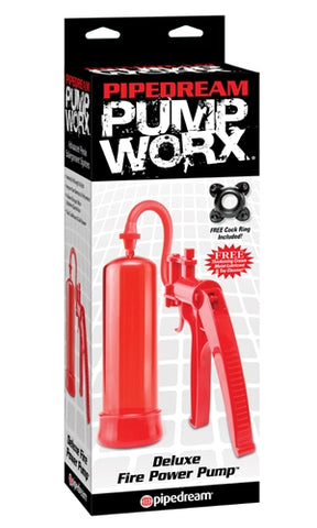 Pump Worx Deluxe Fire Power Pump Red PD3274-15