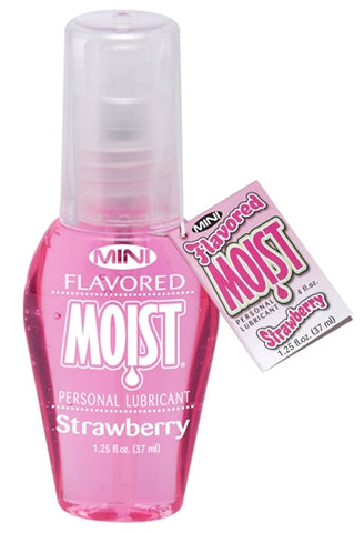 Mini Moist Flavored - Strawberry - 1.25 Fl. Oz. PD9734-60