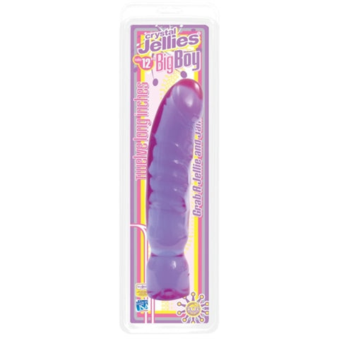 Crystal Jellies Big Boy 12-Inch - Purple DJ0287-52