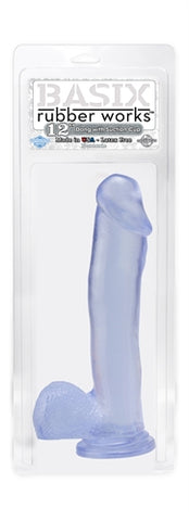 Basix Rubber Works 12in Suction Cup Dong PD4231-20