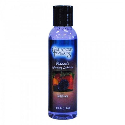Razzels Warming Lubricant - Tutti Frutti - 4 Oz. CF-RTF-04