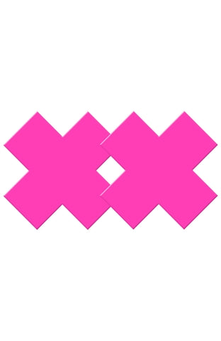 Neon X Pasties - Pink PD1432-11
