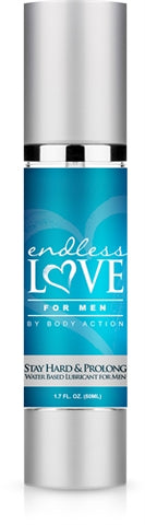 Endless Love for Men Stay Hard and Prolong Water- Based Lubricant - 1.7 Oz BA-ELMSP17