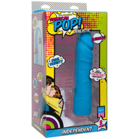American Pop! Independent - 8 Realistic - Blue DJ0502-09-BX