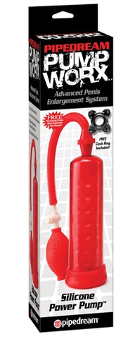 Pump Worx Silicone Power Pump Red PD3255-15
