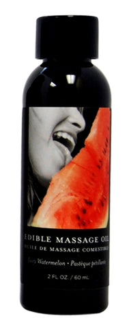 Juicy Watermelon Edible Massage Oil - 2 Oz. EB-MSE204E