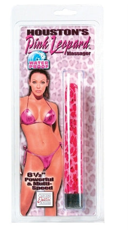 Houstons Pink Leopard Massager 6.5in SE0547202