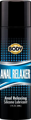 Body Action Anal Relaxer Silicone Lubricant - 1.7 Oz. BA-AR17