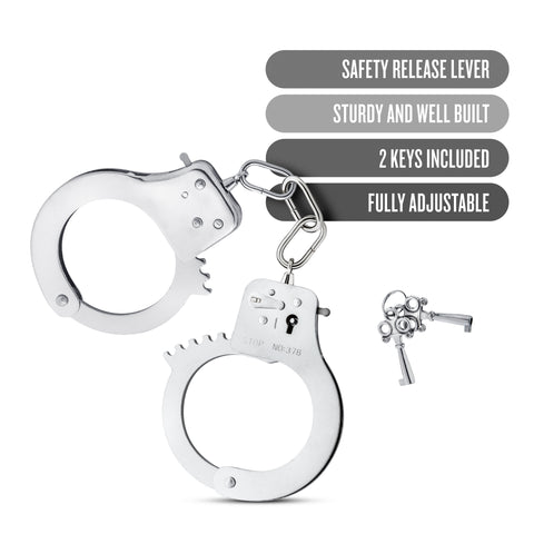 Temptasia Cuffs - Silver BL-55400
