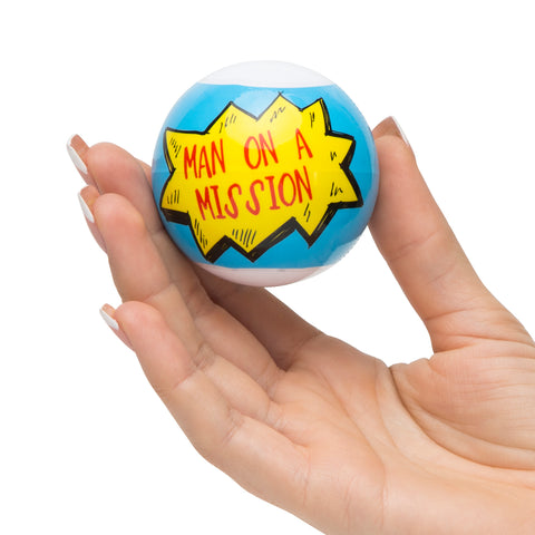 Broad City Man on a Mission Masturbation Egg - Clear LHR-68292